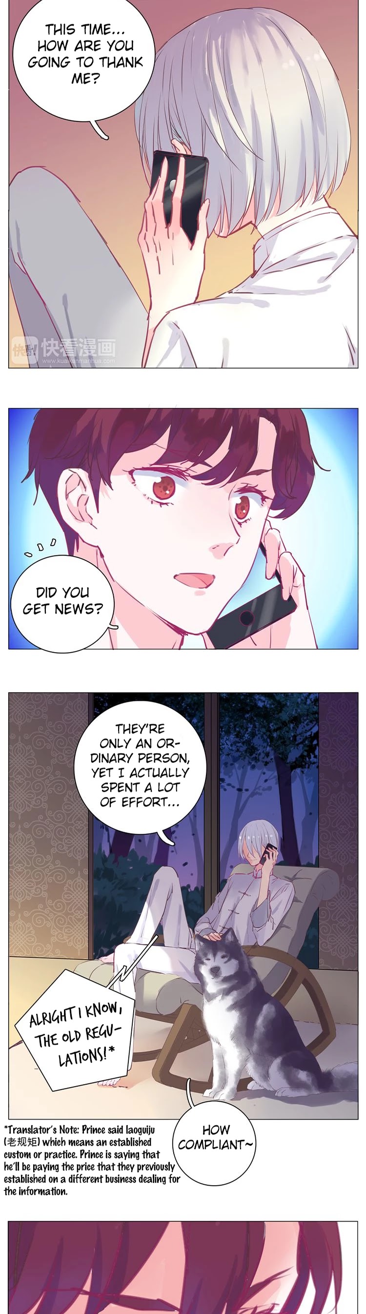 You're So Noisy! Please Give Me a Peace of Mind Chapter 18 page 11 - Chapter 18: Peaces Previous Master