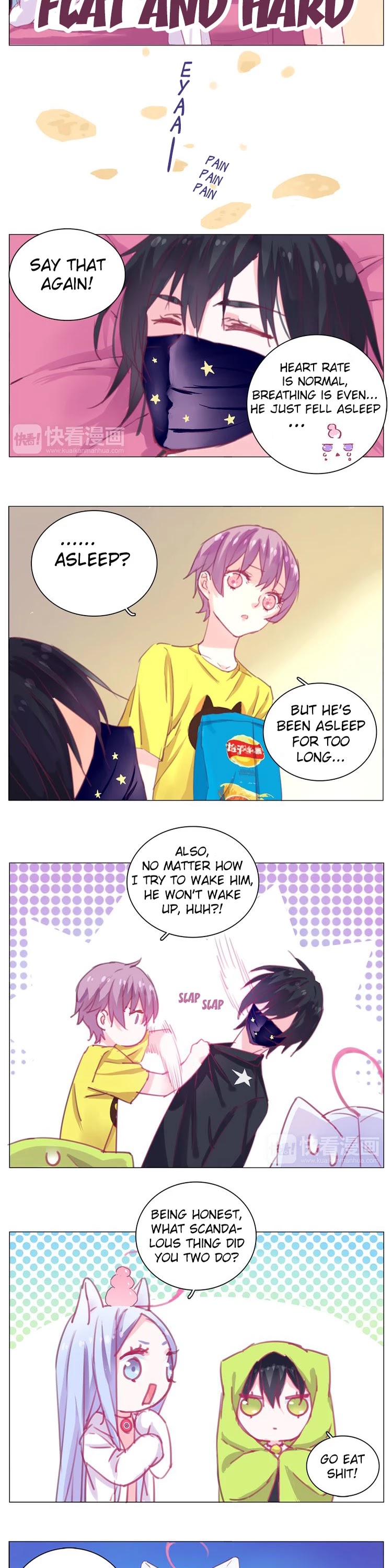You're So Noisy! Please Give Me a Peace of Mind Chapter 18 page 4 - Chapter 18: Peaces Previous Master