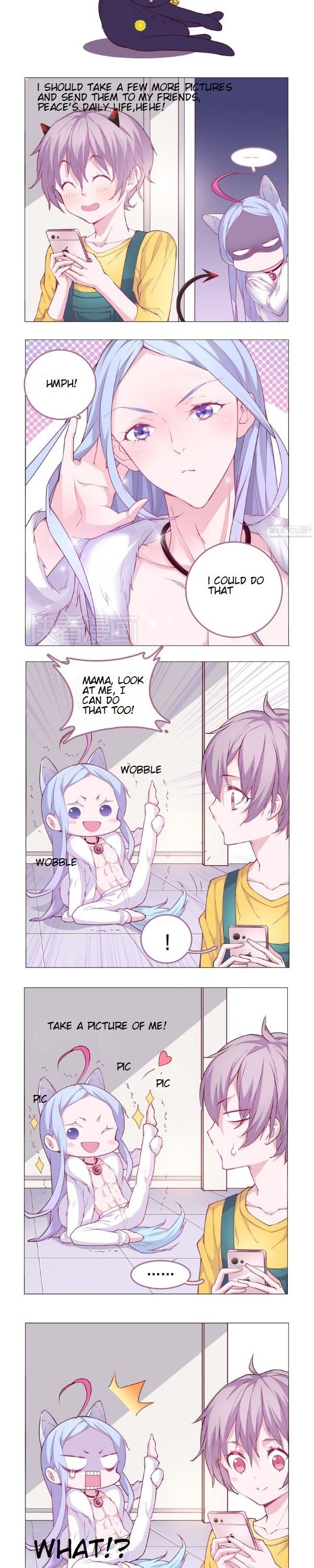 You're So Noisy! Please Give Me a Peace of Mind Chapter 3 page 5 - Chapter 3: Can I give you a kiss