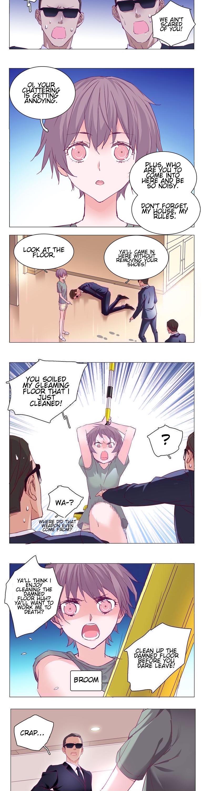 You're So Noisy! Please Give Me a Peace of Mind Chapter 8 page 6 - Chapter 8: Mama's heroic kick to the enemy's crotch