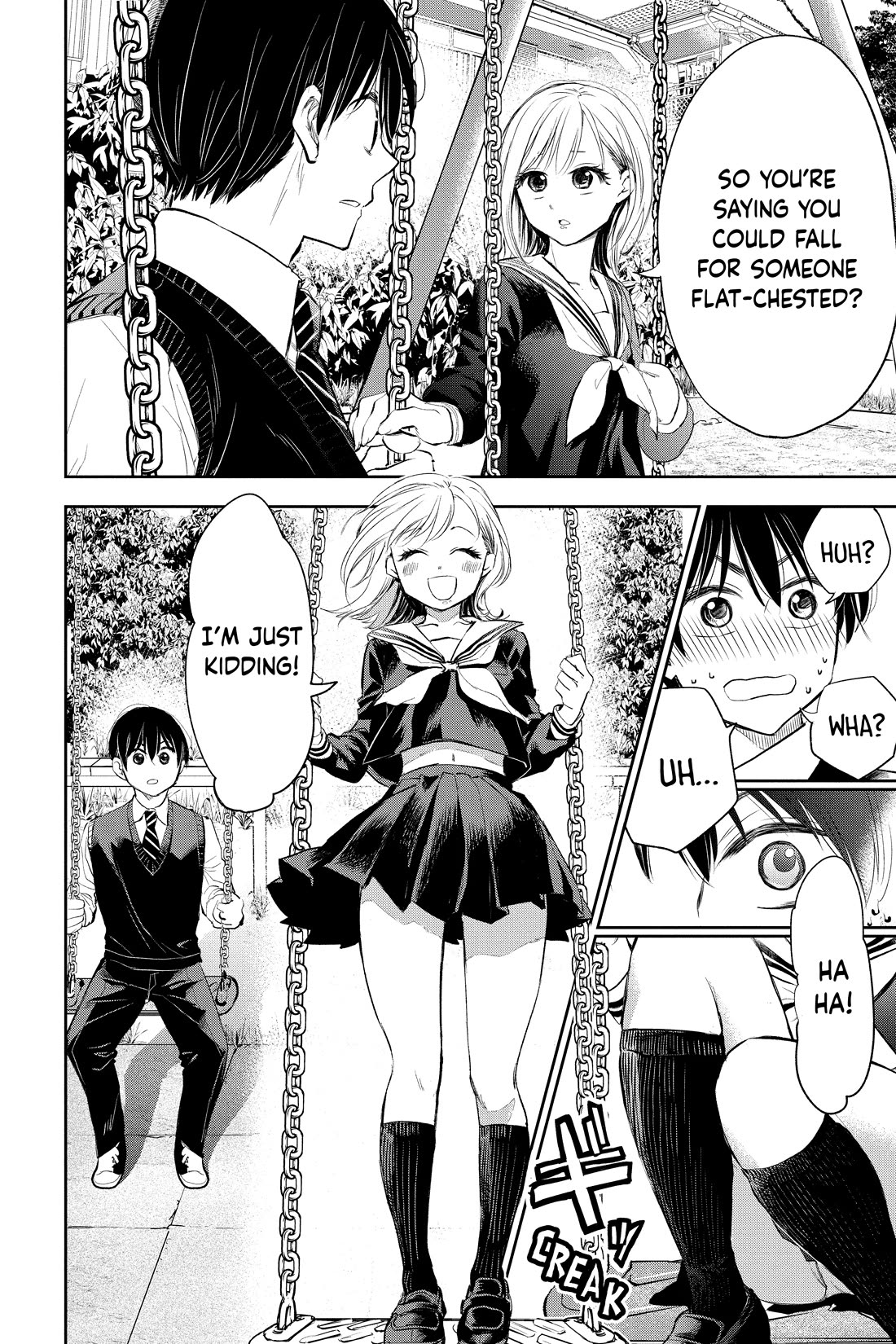 You're So Sloppy, Hotta-sensei! Chapter 12 page 10 - Chapter 12: I Caught a Glimpse, Haru-chan