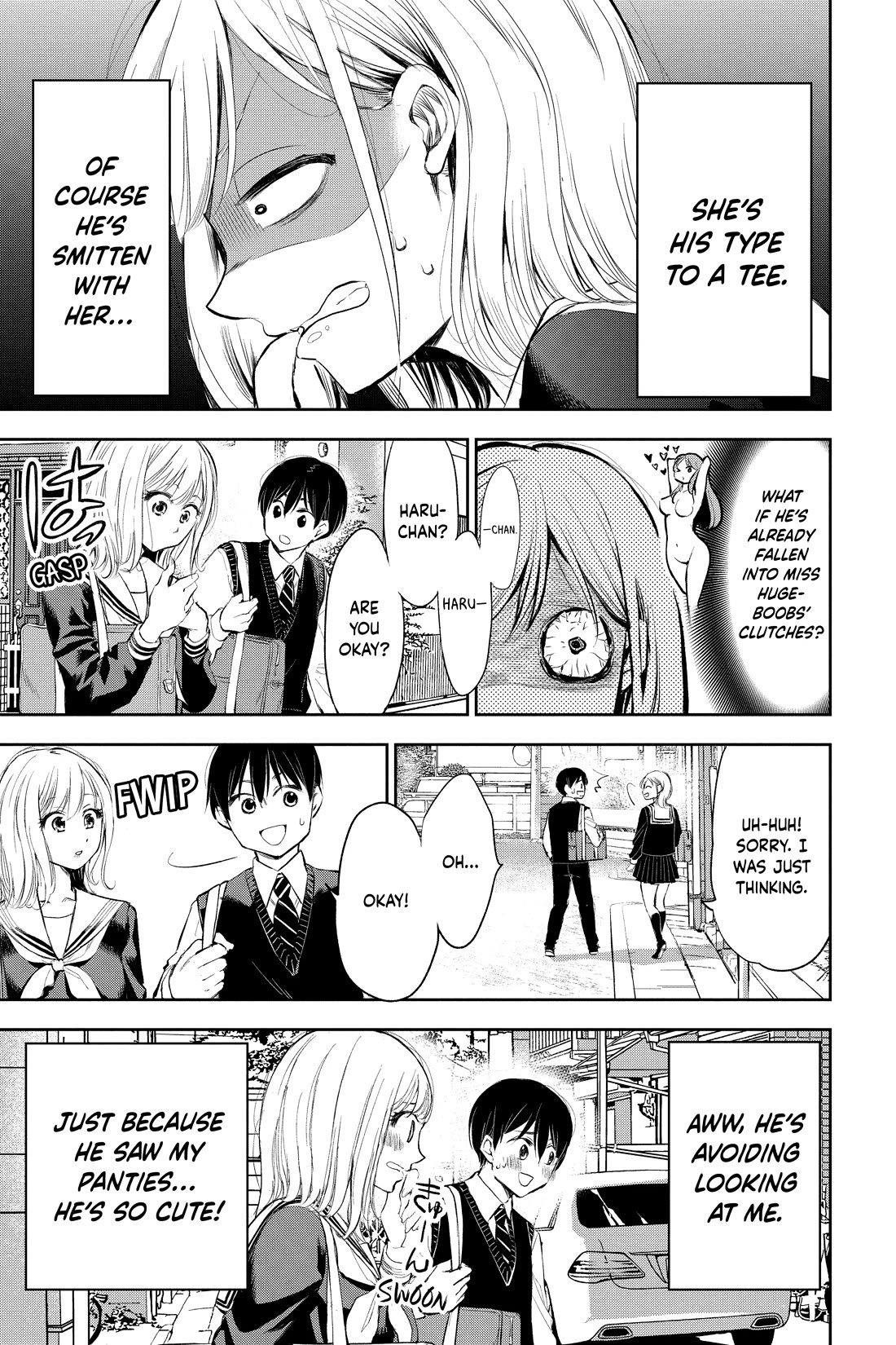 You're So Sloppy, Hotta-sensei! Chapter 12 page 16 - Chapter 12: I Caught a Glimpse, Haru-chan