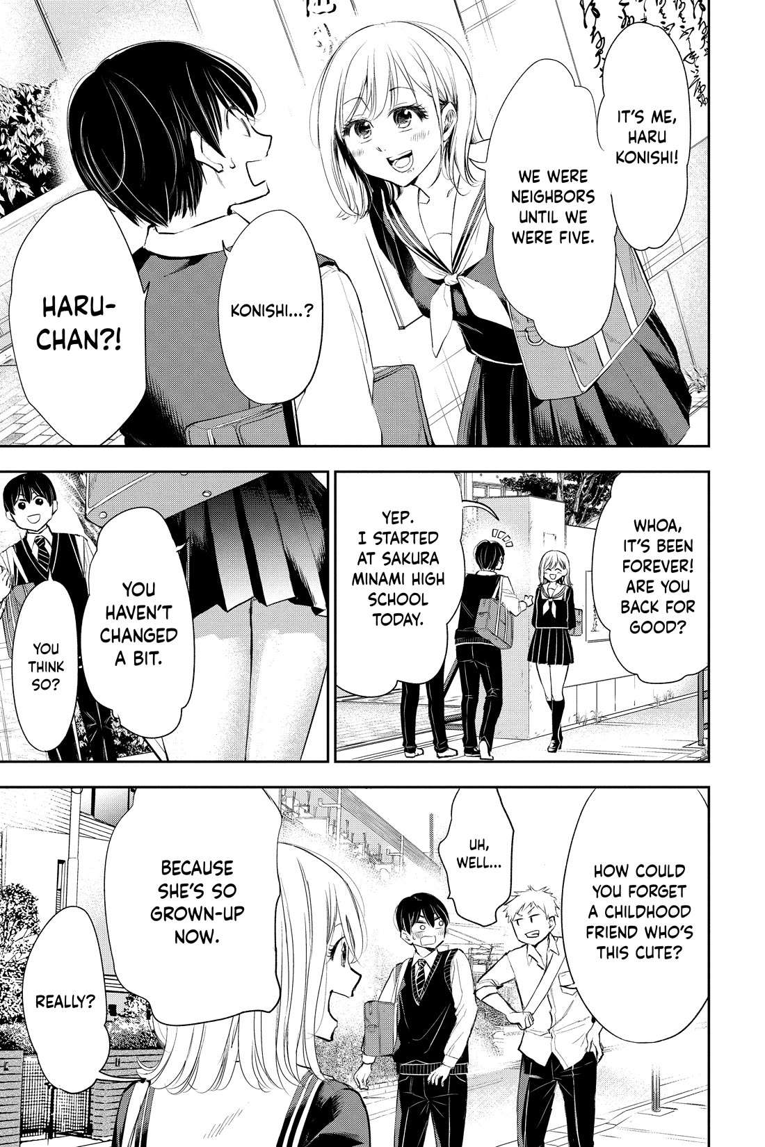 You're So Sloppy, Hotta-sensei! Chapter 12 page 3 - Chapter 12: I Caught a Glimpse, Haru-chan