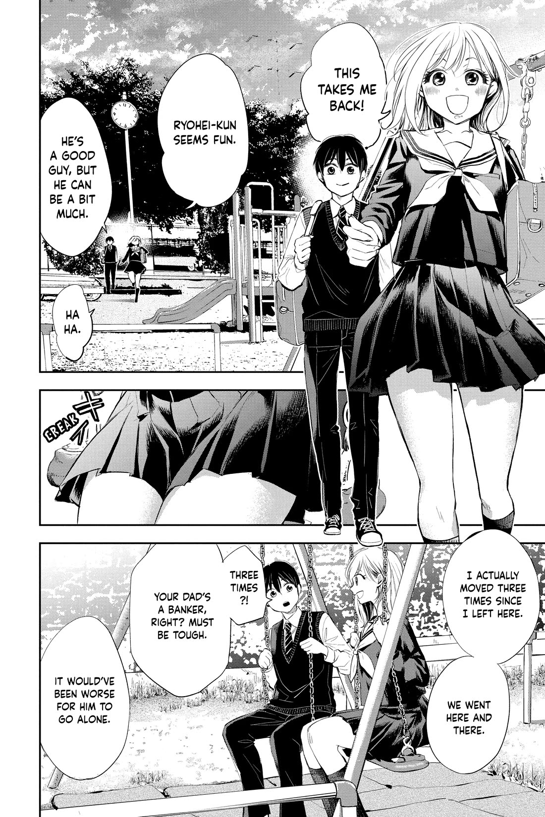 You're So Sloppy, Hotta-sensei! Chapter 12 page 8 - Chapter 12: I Caught a Glimpse, Haru-chan
