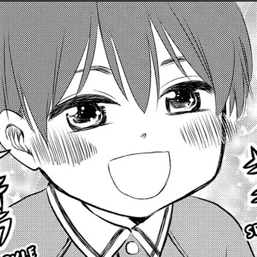 You're So Sloppy, Hotta-sensei! Chapter 12: I Caught a Glimpse, Haru-chan cover