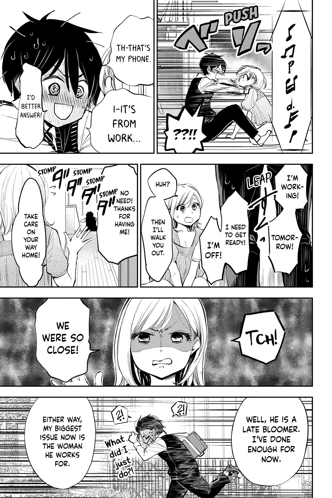 You're So Sloppy, Hotta-sensei! Chapter 13 page 13 - Chapter 13: Dial it Down, Haru-chan