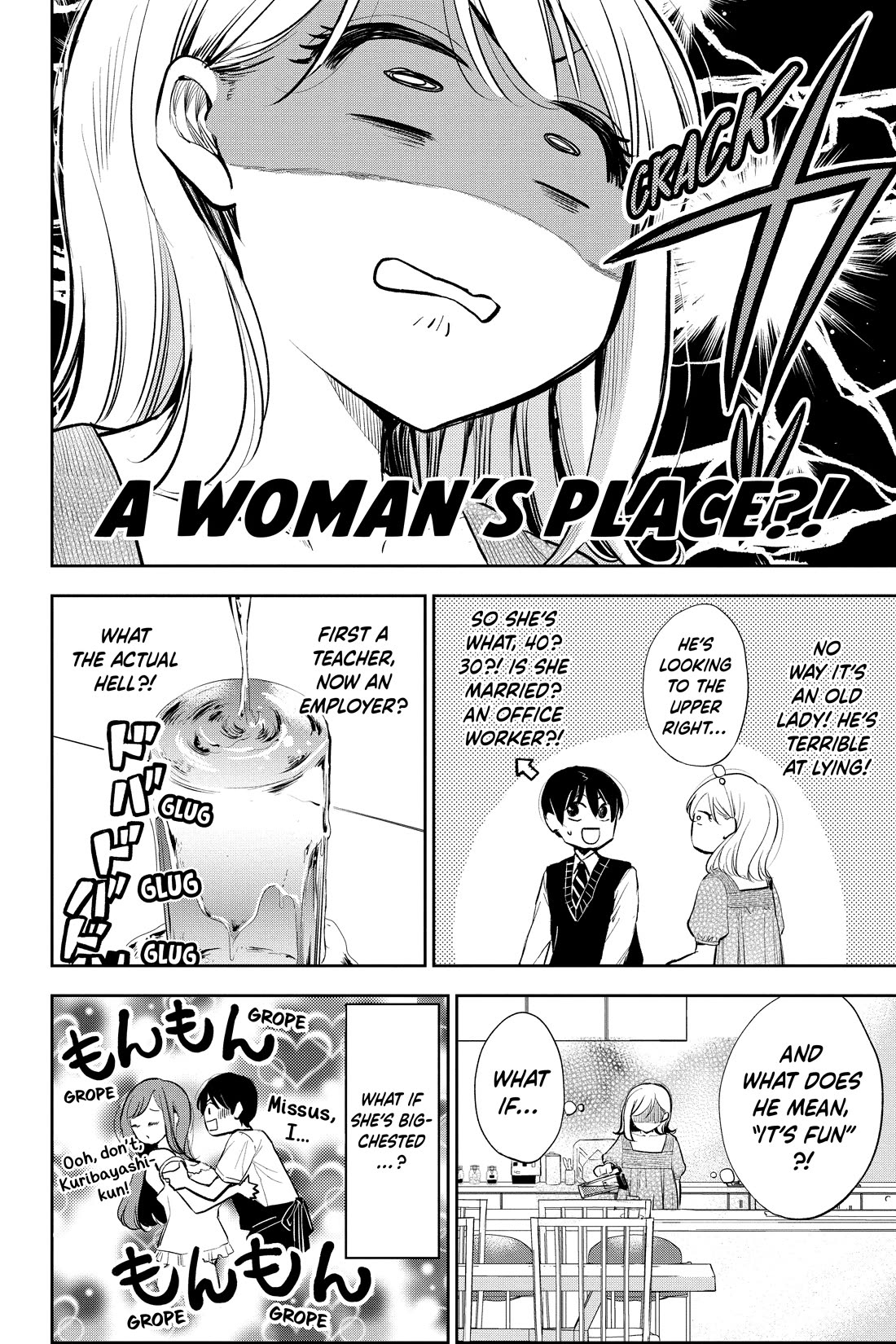 You're So Sloppy, Hotta-sensei! Chapter 13 page 8 - Chapter 13: Dial it Down, Haru-chan