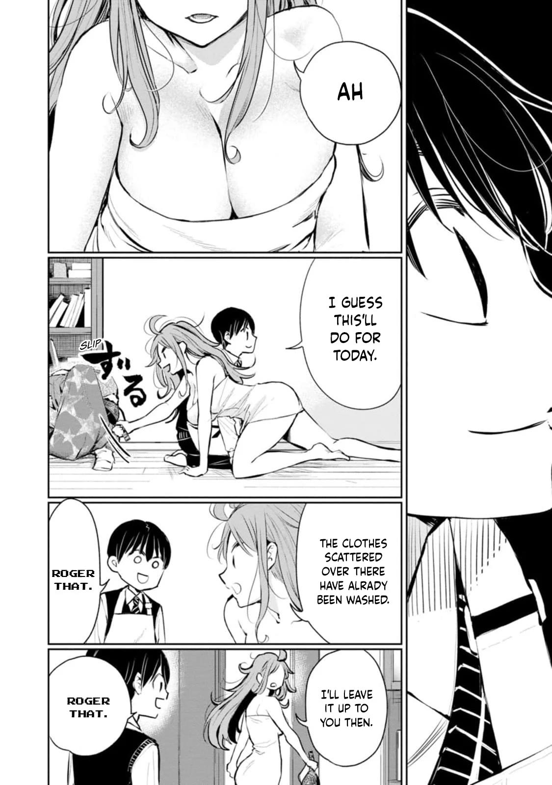 You're So Sloppy, Hotta-sensei! Chapter 2 page 8 - Chapter 2: ♥ Please hide it, Hotta-sensei