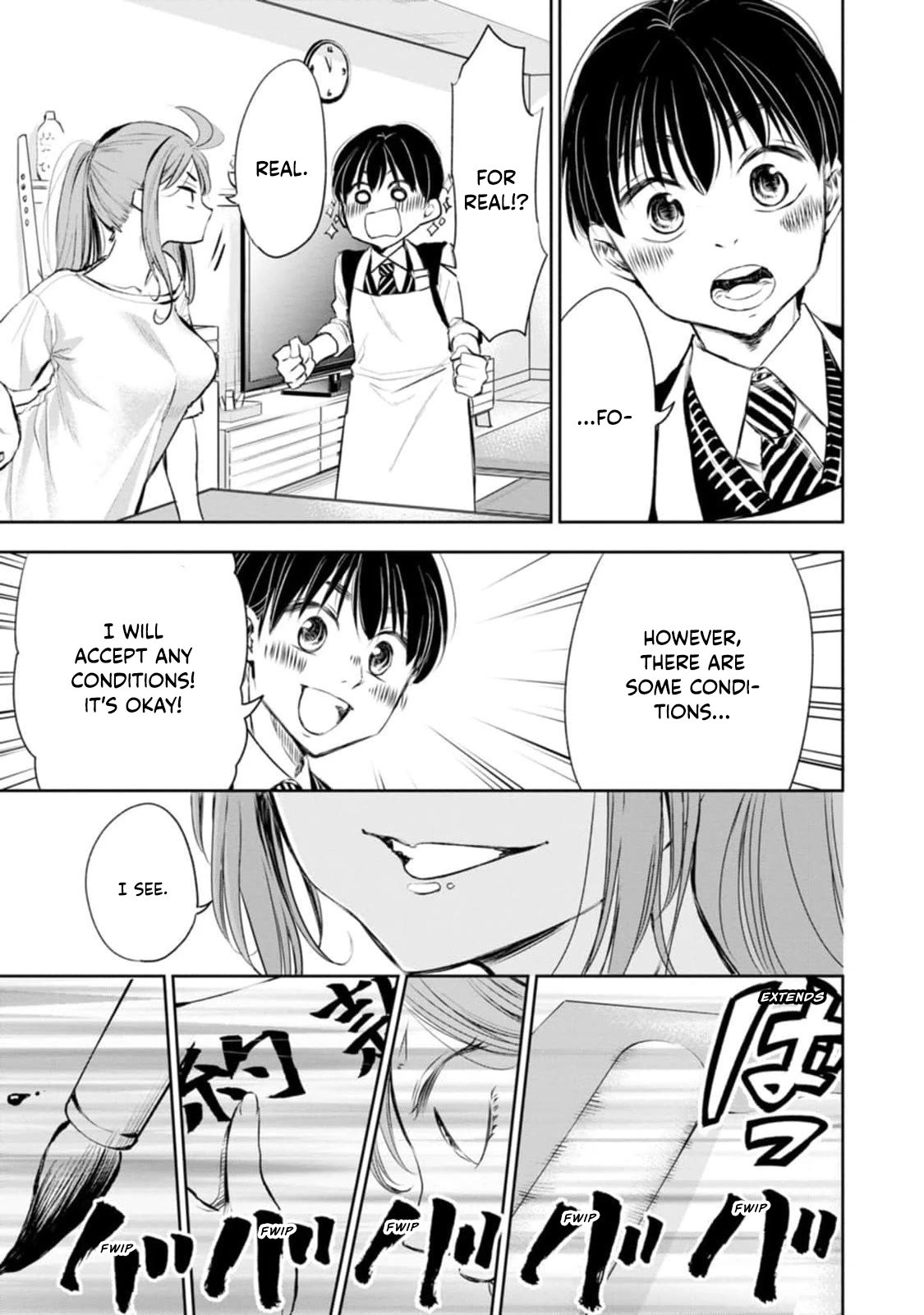You're So Sloppy, Hotta-sensei! Chapter 3 page 10 - Chapter 3: ♥ You're too Pushy, Hotta-sensei