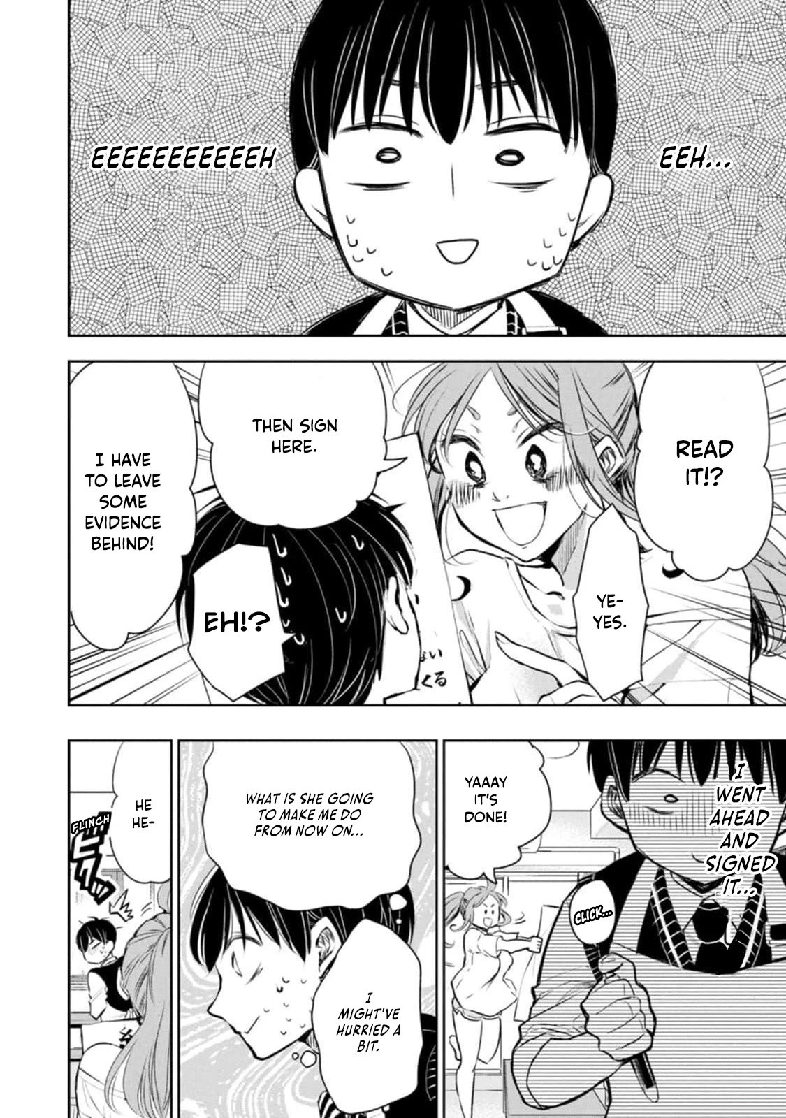You're So Sloppy, Hotta-sensei! Chapter 3 page 12 - Chapter 3: ♥ You're too Pushy, Hotta-sensei