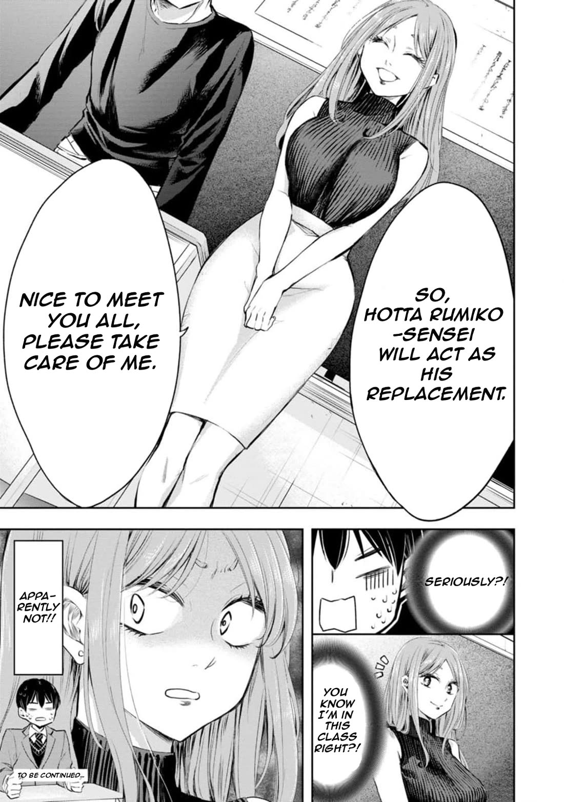 You're So Sloppy, Hotta-sensei! Chapter 4 page 14 - Chapter 4: This is intense Hotta-Sensei!