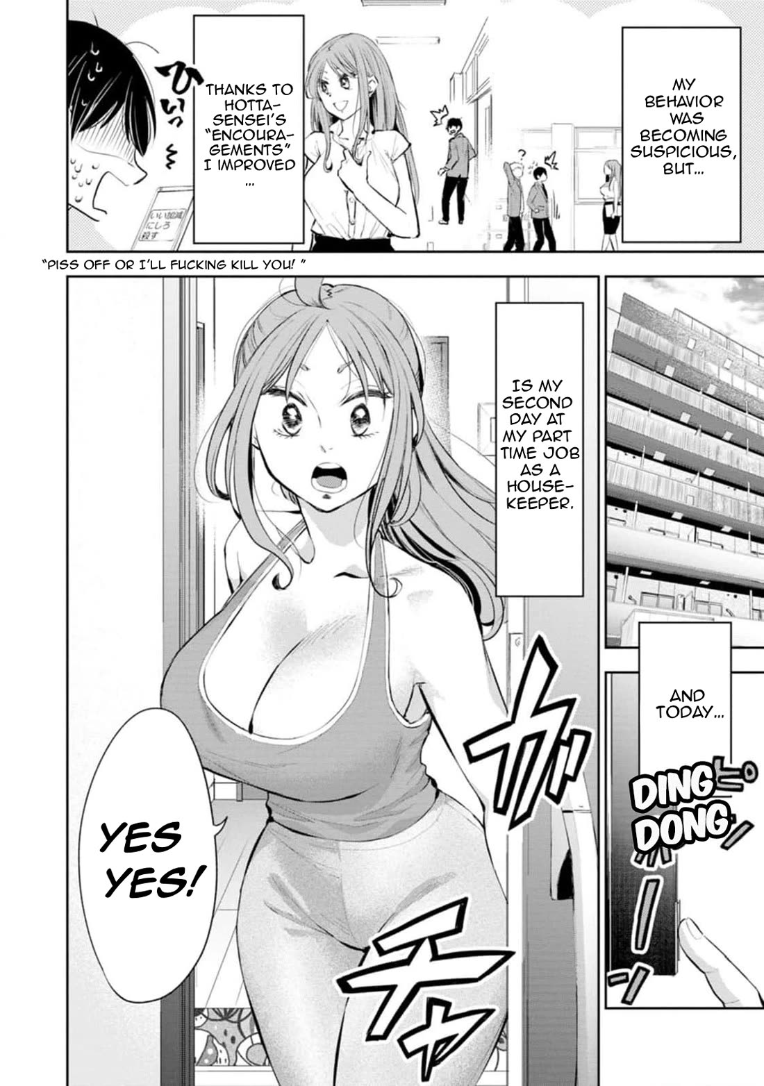 You're So Sloppy, Hotta-sensei! Chapter 5 page 2 - Chapter 5: Hotta-Sensei, you voice is leaking out
