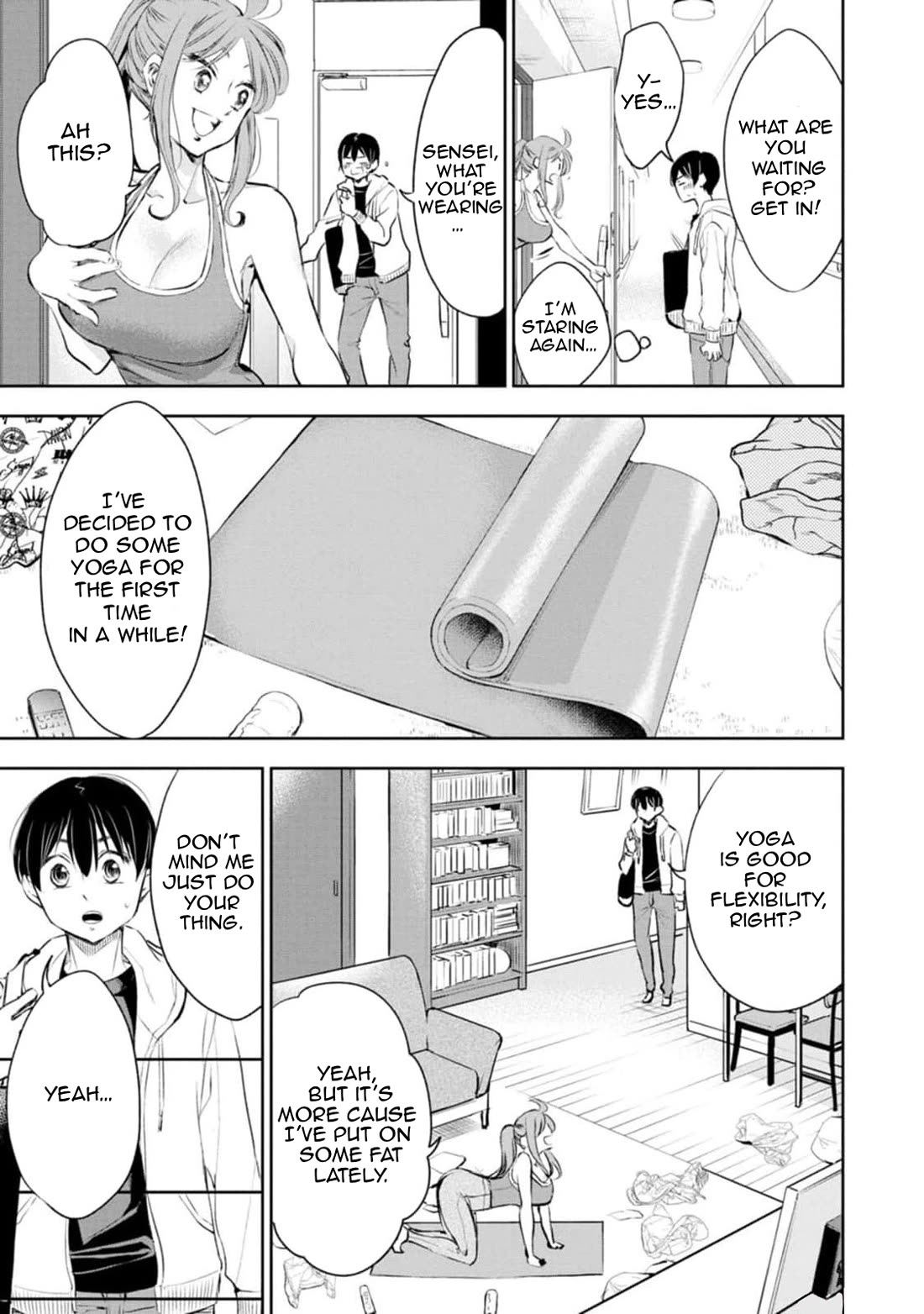 You're So Sloppy, Hotta-sensei! Chapter 5 page 3 - Chapter 5: Hotta-Sensei, you voice is leaking out