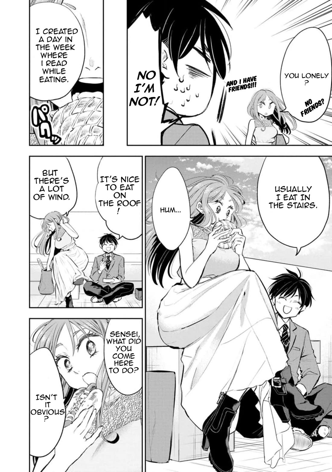 You're So Sloppy, Hotta-sensei! Chapter 6 page 4 - Chapter 6: This is enough Hotta-Sensei