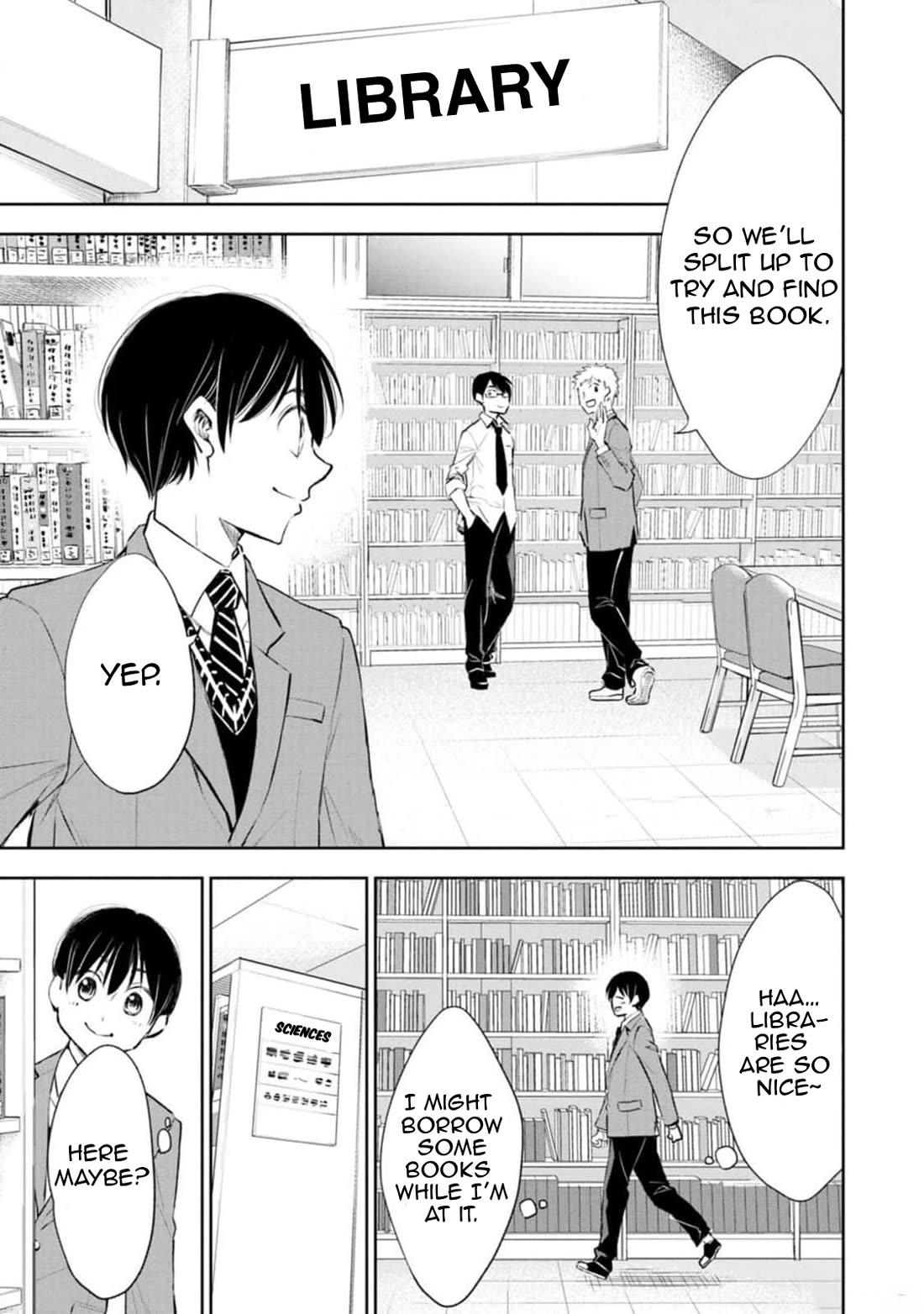You're So Sloppy, Hotta-sensei! Chapter 8 page 1 - Chapter 8: You’re too close Hotta-Sensei!