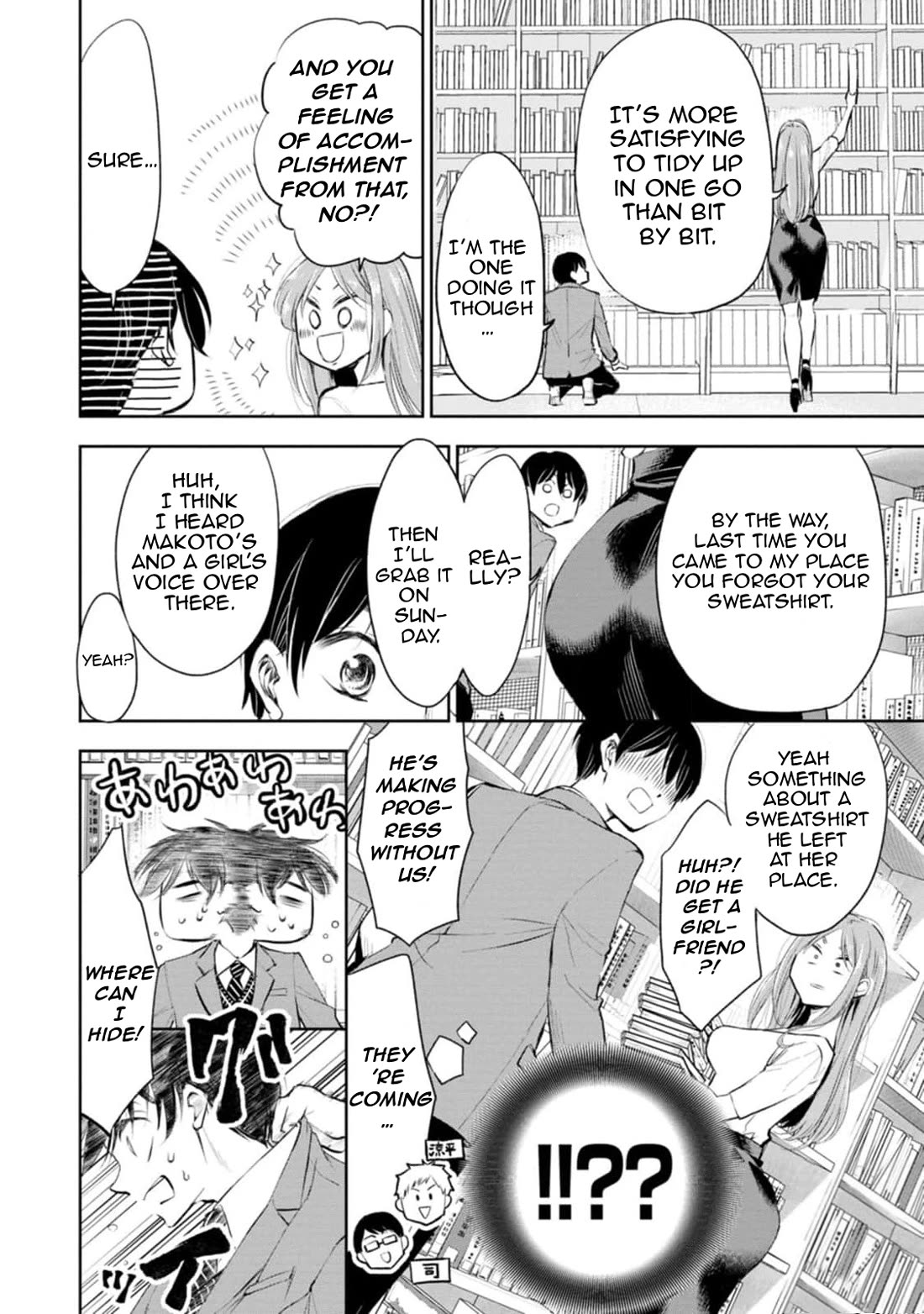 You're So Sloppy, Hotta-sensei! Chapter 8 page 6 - Chapter 8: You’re too close Hotta-Sensei!