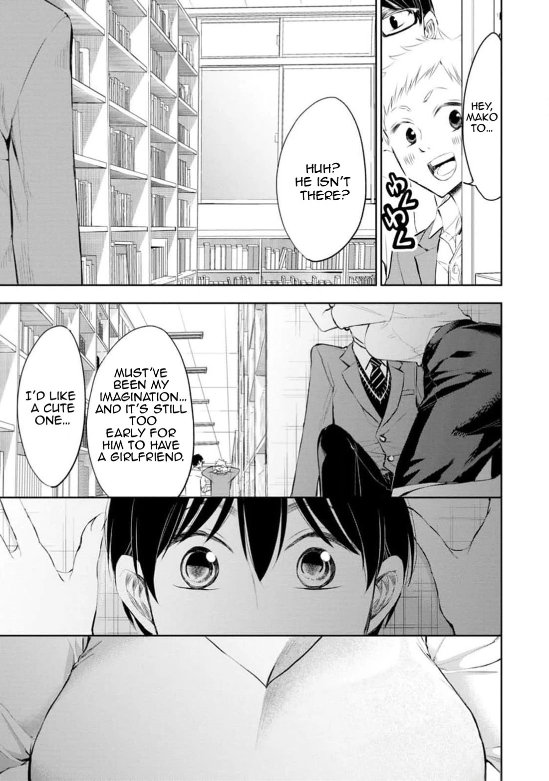 You're So Sloppy, Hotta-sensei! Chapter 8 page 7 - Chapter 8: You’re too close Hotta-Sensei!