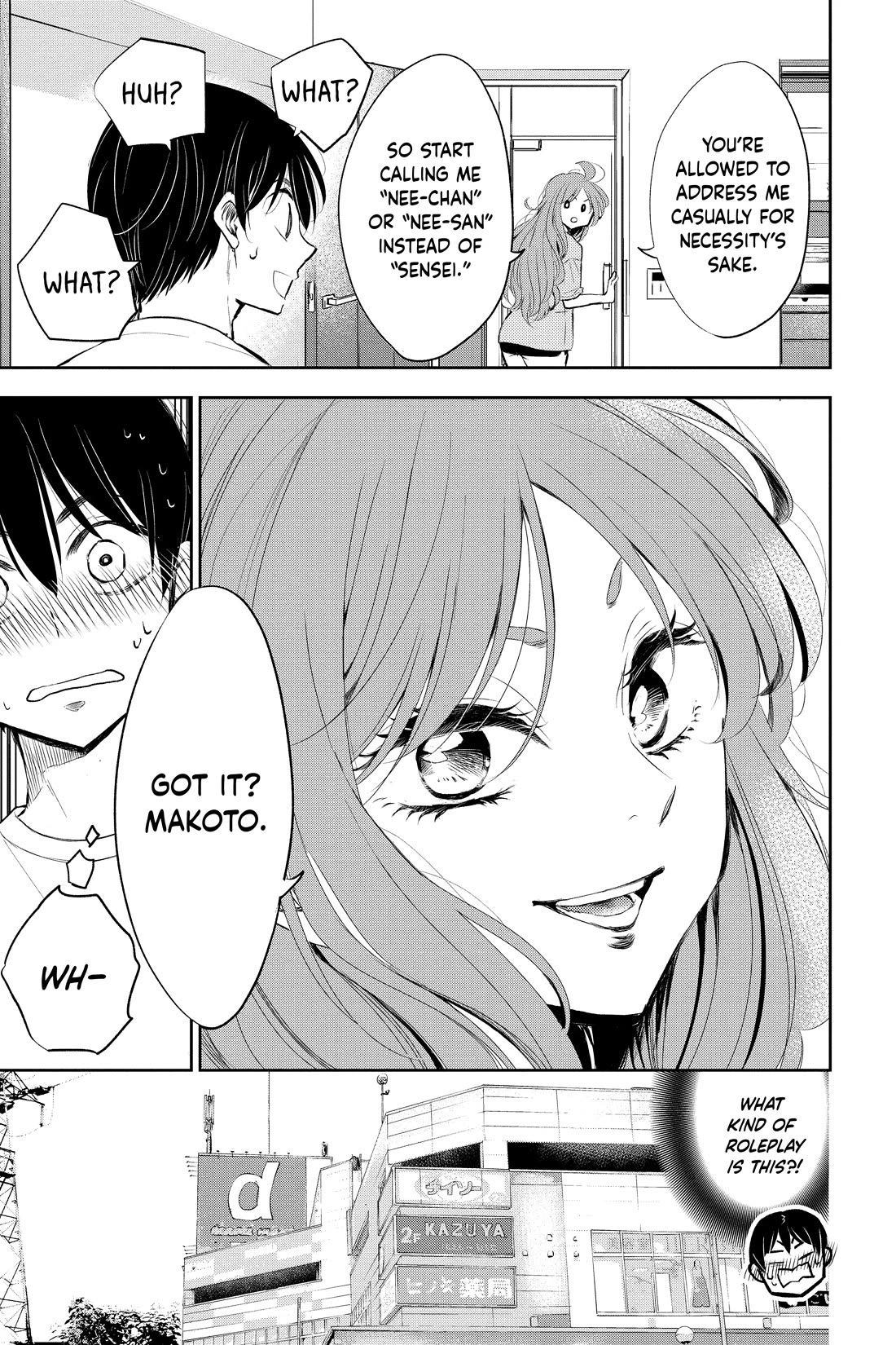 You're So Sloppy, Hotta-sensei! Chapter 9 page 3 - Chapter 9: You're Sopping Wet, Hotta-sensei