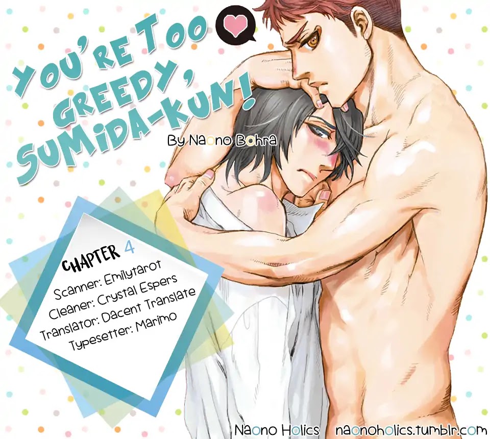 You’re Too Greedy, Sumida-kun! Chapter 4 page 2 - Chapter 4