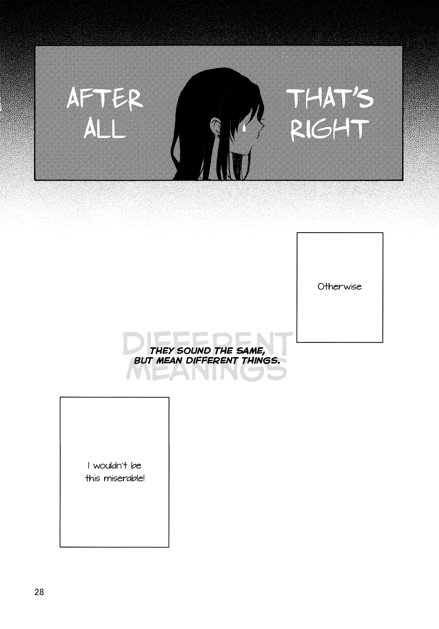 Yours and My Different Meanings Chapter 0 page 16 - Chapter 0 : Oneshot