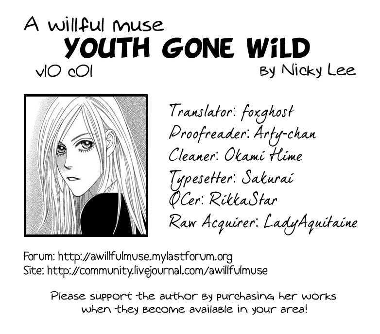 Youth Gone Wild Chapter 10.1 page 1 - Vol.10 Chapter 1