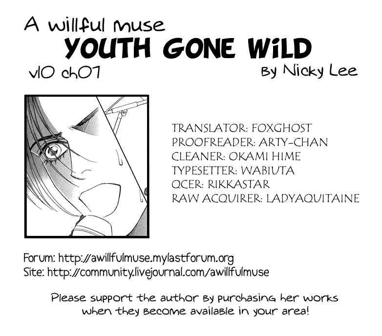 Youth Gone Wild Chapter 10.7 page 1 - Vol.10 Chapter 7