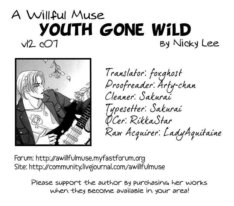 Youth Gone Wild Chapter 12.7 page 1 - Vol.12 Chapter 7 : +Extra