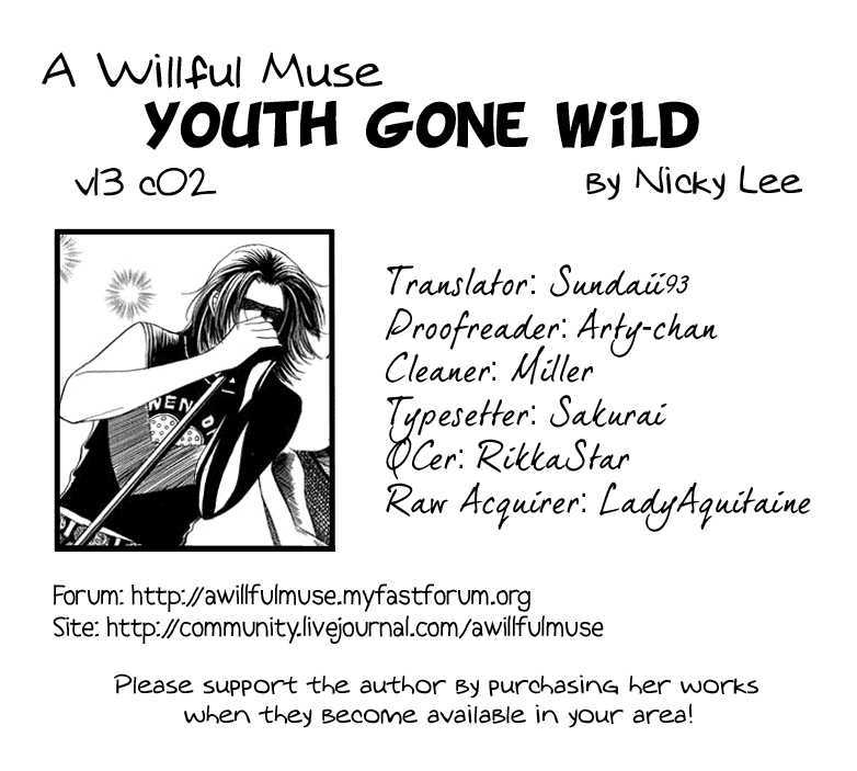 Youth Gone Wild Chapter 13.2 page 1 - Vol.13 Chapter 2