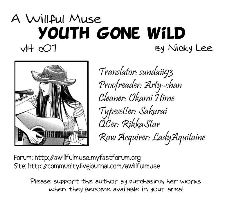 Youth Gone Wild Chapter 14.7 page 1 - Vol.14 Chapter 7
