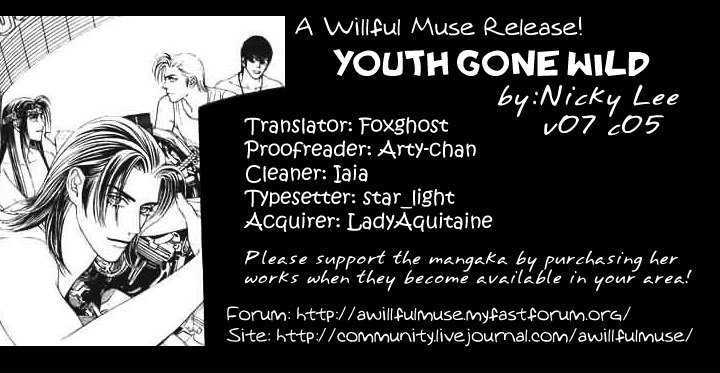 Youth Gone Wild Chapter 7.5 page 1 - Vol.07 Chapter 5