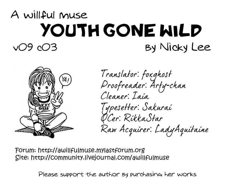 Youth Gone Wild Chapter 9.3 page 26 - Vol.09 Chapter 3