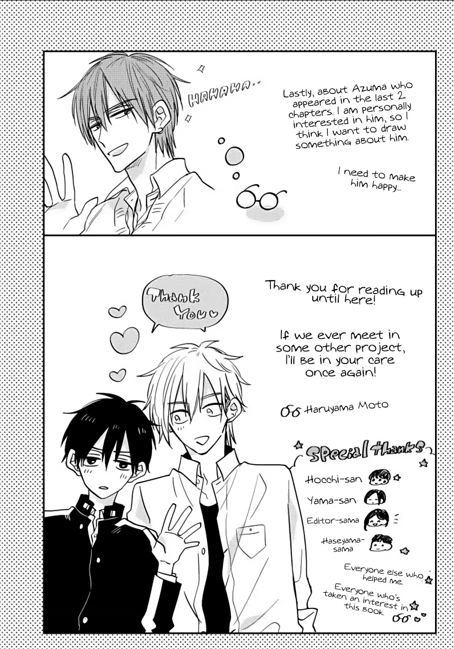 Yowamushi Danshi, Renai Hajimemasu Chapter 6.5 page 13 - Chapter: Extra [END]