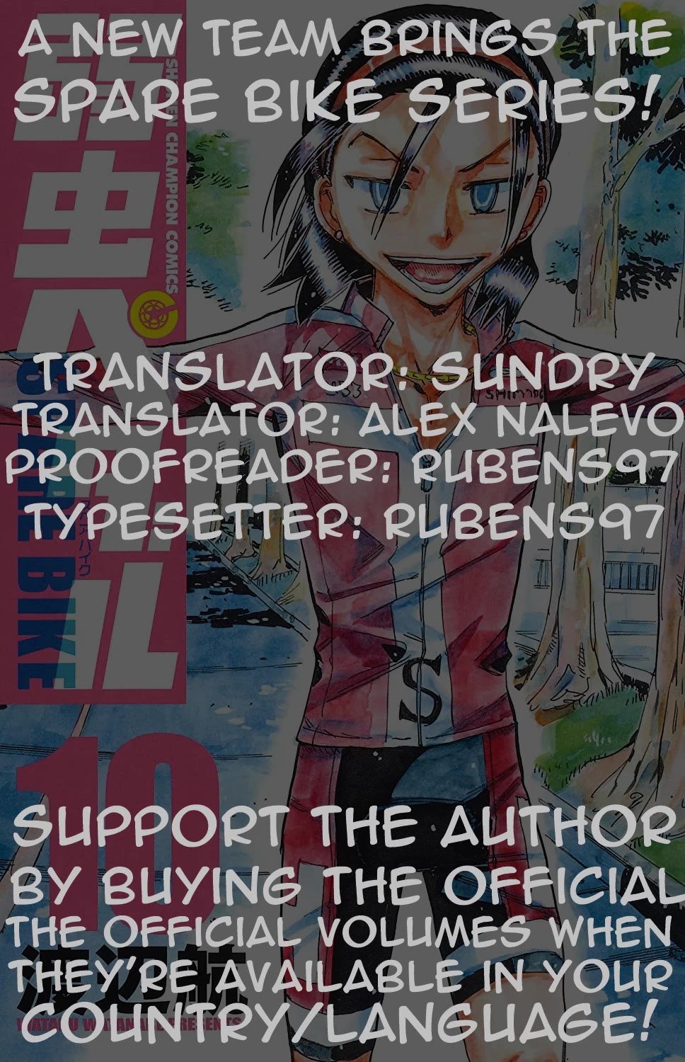 Yowamushi Pedal - Spare Bike Chapter 100 page 1 - Chapter 100: Tsukushiba University 6