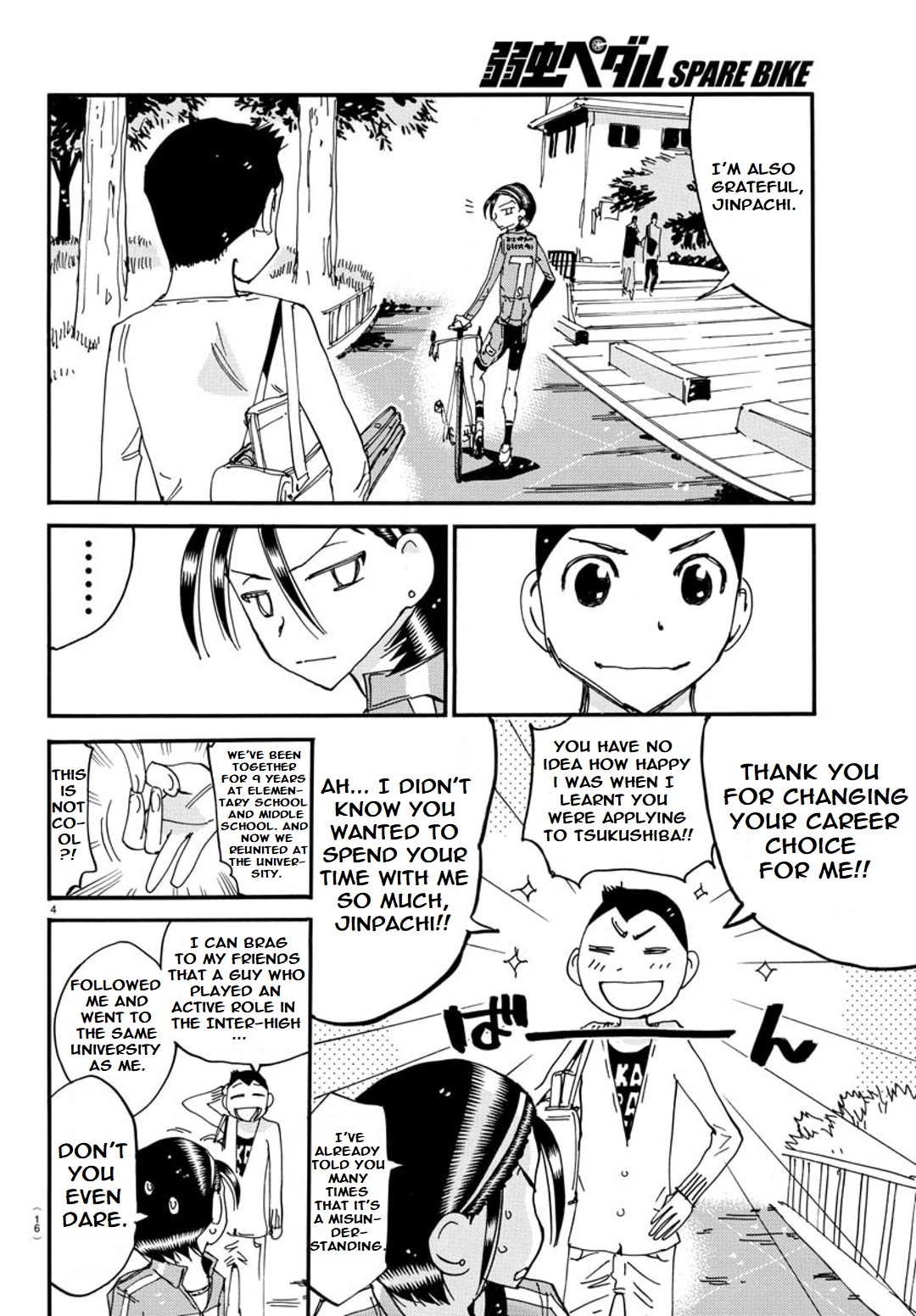 Yowamushi Pedal - Spare Bike Chapter 100 page 10 - Chapter 100: Tsukushiba University 6