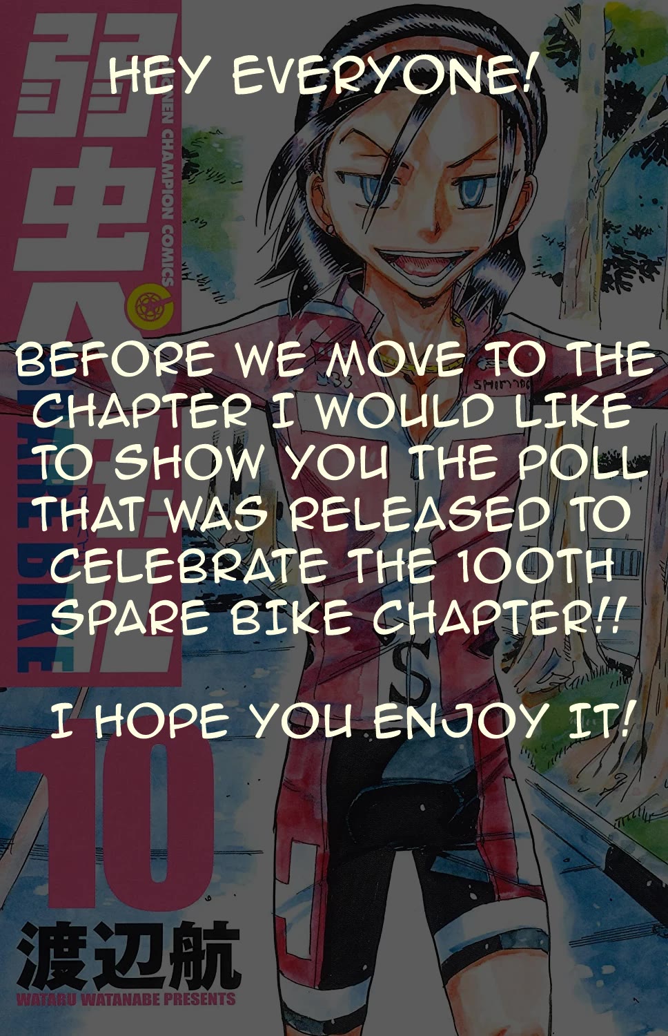 Yowamushi Pedal - Spare Bike Chapter 100 page 2 - Chapter 100: Tsukushiba University 6