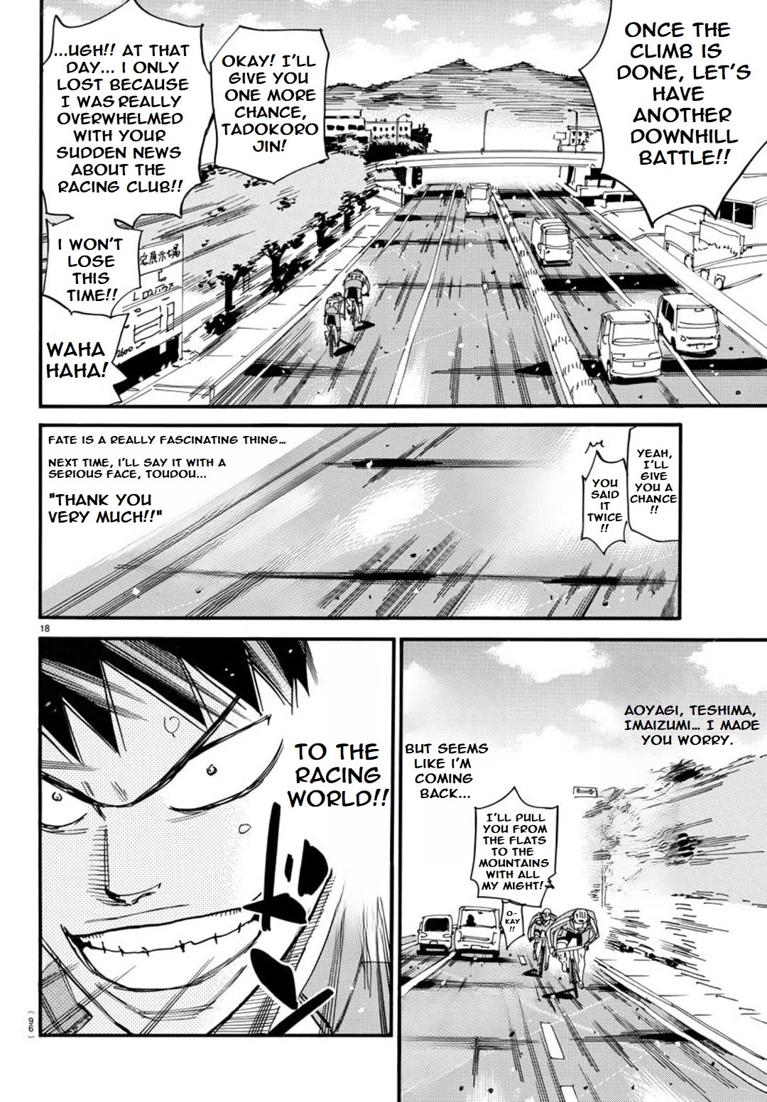 Yowamushi Pedal - Spare Bike Chapter 101 page 16 - Chapter 101: Tsukushiba University 7