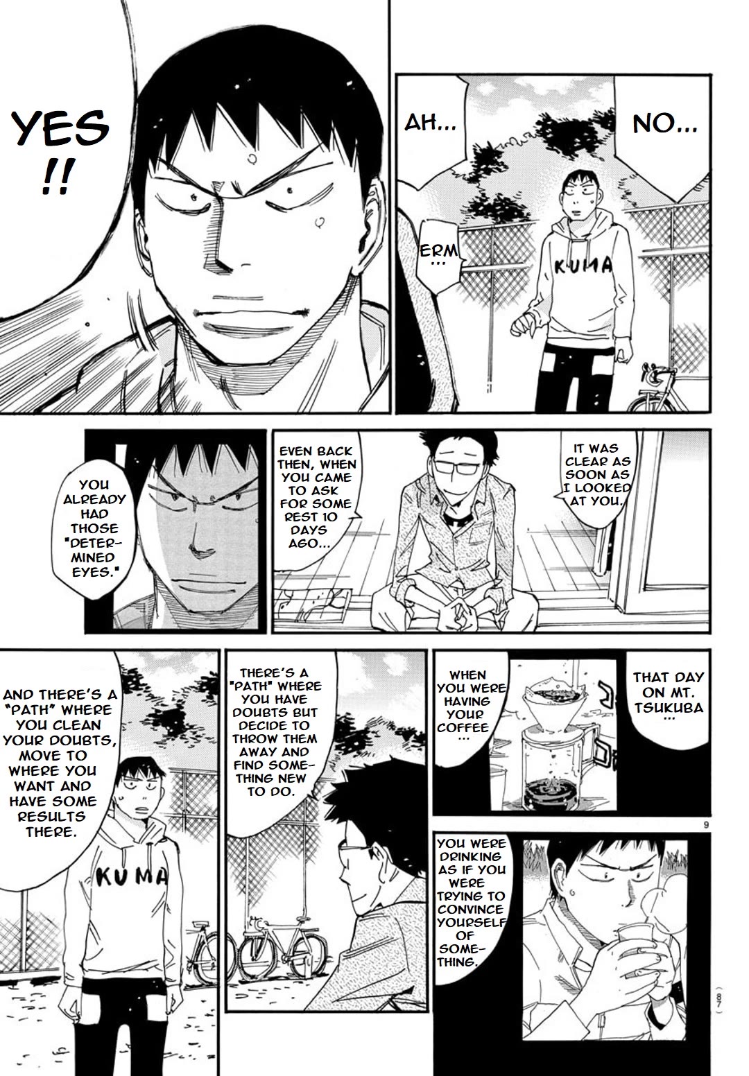 Yowamushi Pedal - Spare Bike Chapter 101 page 9 - Chapter 101: Tsukushiba University 7