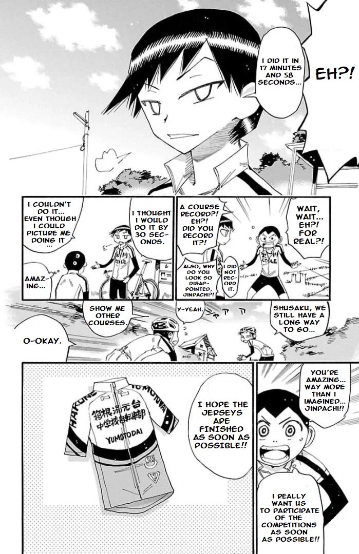 Yowamushi Pedal - Spare Bike Chapter 103 page 14 - Chapter 103: Toudou Jinpachi 6