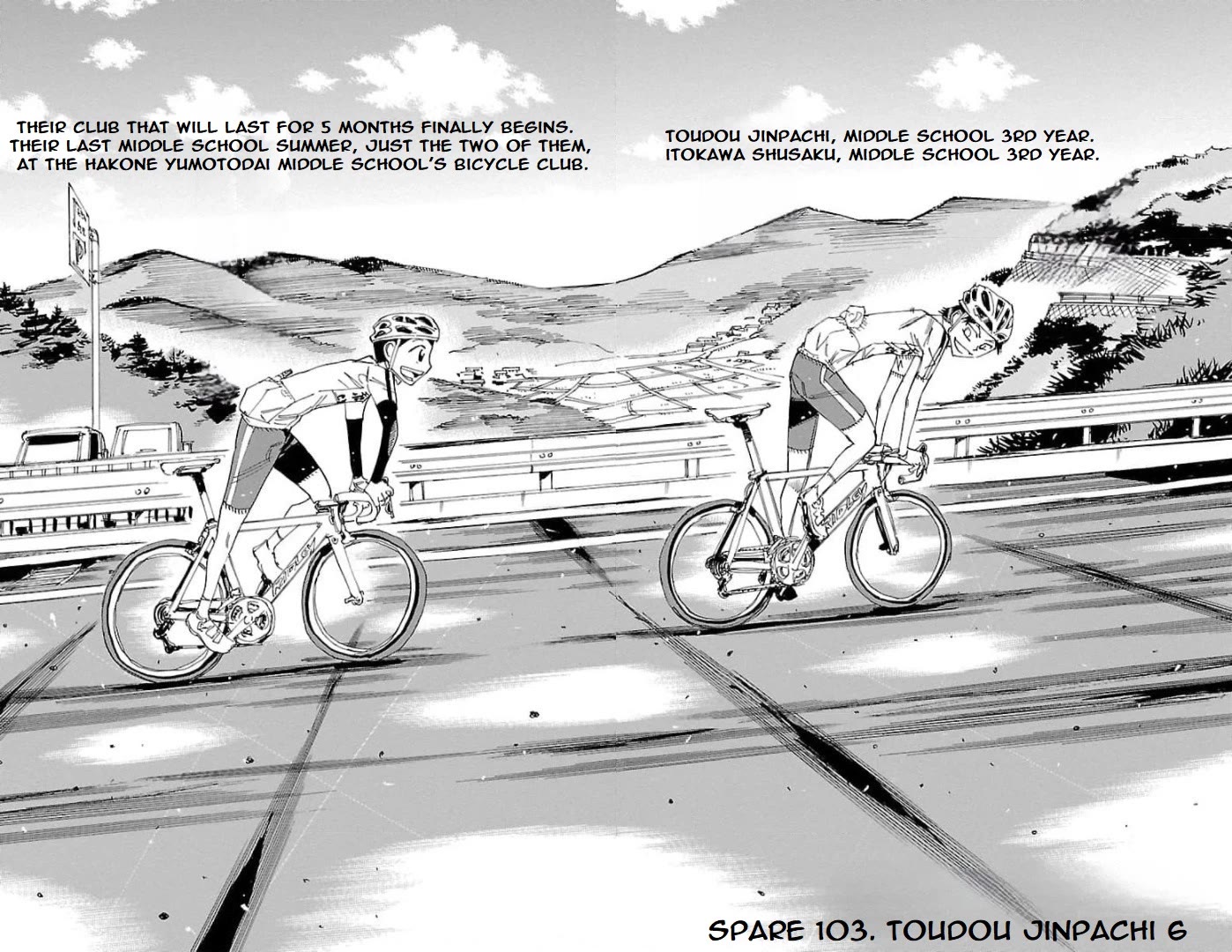 Yowamushi Pedal - Spare Bike Chapter 103 page 5 - Chapter 103: Toudou Jinpachi 6