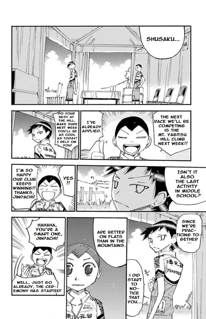 Yowamushi Pedal - Spare Bike Chapter 104 page 6 - Chapter 104: Toudou Jinpachi 7