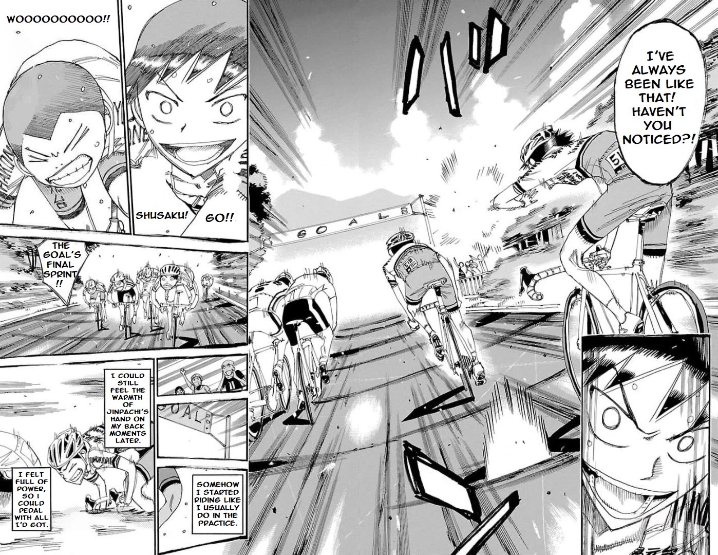 Yowamushi Pedal - Spare Bike Chapter 105 page 11 - Chapter 105: Toudou Jinpachi 8
