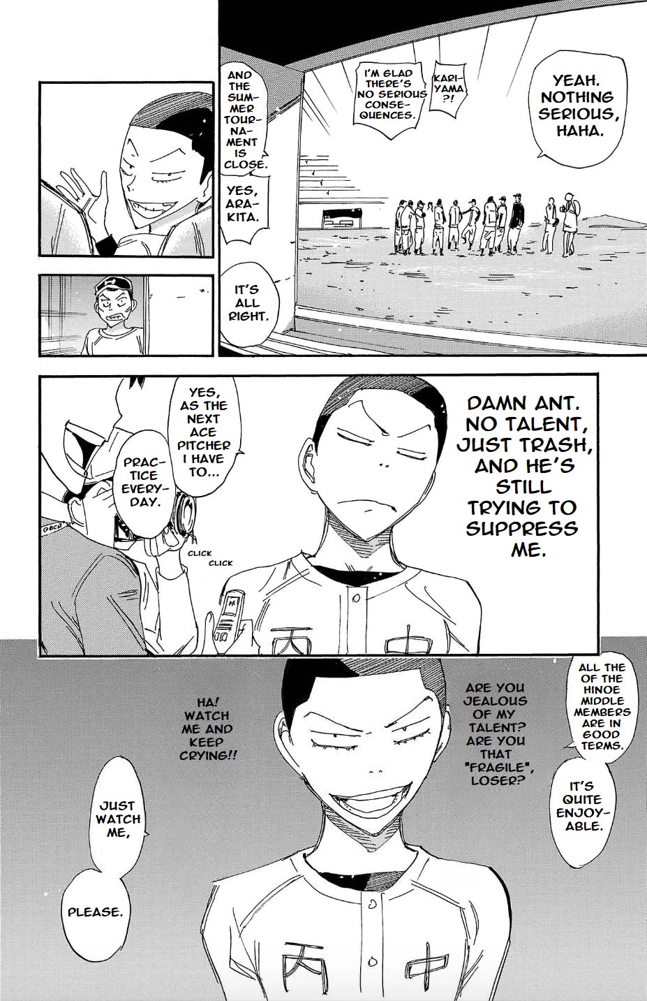 Yowamushi Pedal - Spare Bike Chapter 106 page 11 - Chapter 106: Arakita Yasutomo 5 "Gloves I"
