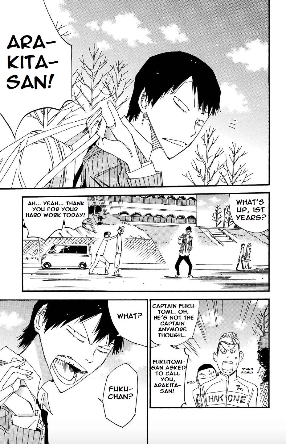 Yowamushi Pedal - Spare Bike Chapter 106 page 2 - Chapter 106: Arakita Yasutomo 5 "Gloves I"