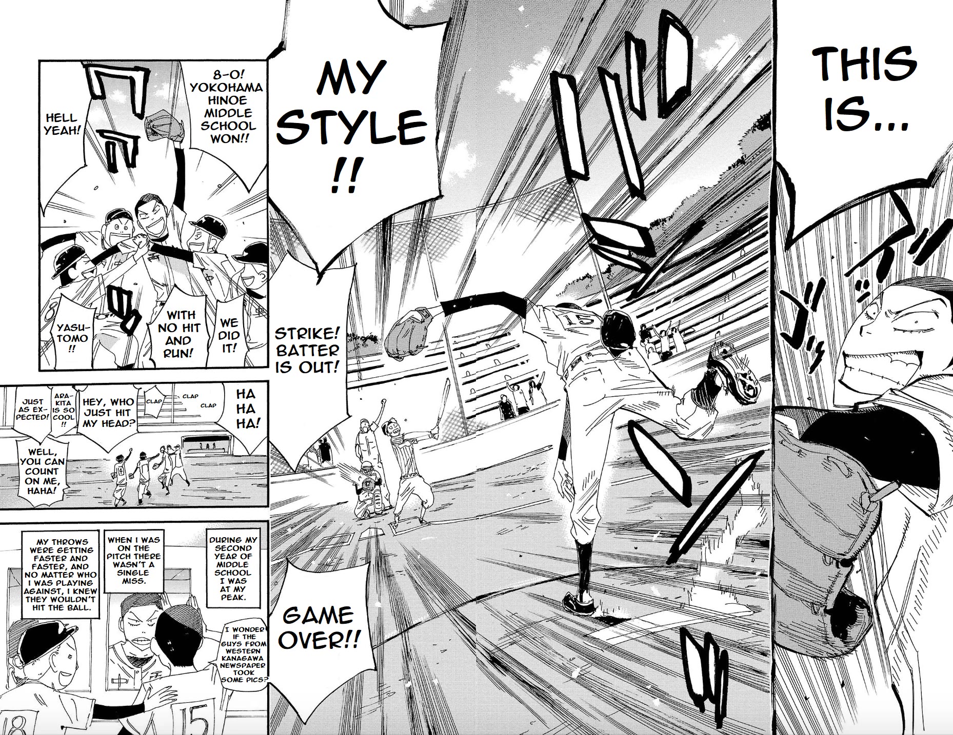 Yowamushi Pedal - Spare Bike Chapter 106 page 8 - Chapter 106: Arakita Yasutomo 5 "Gloves I"