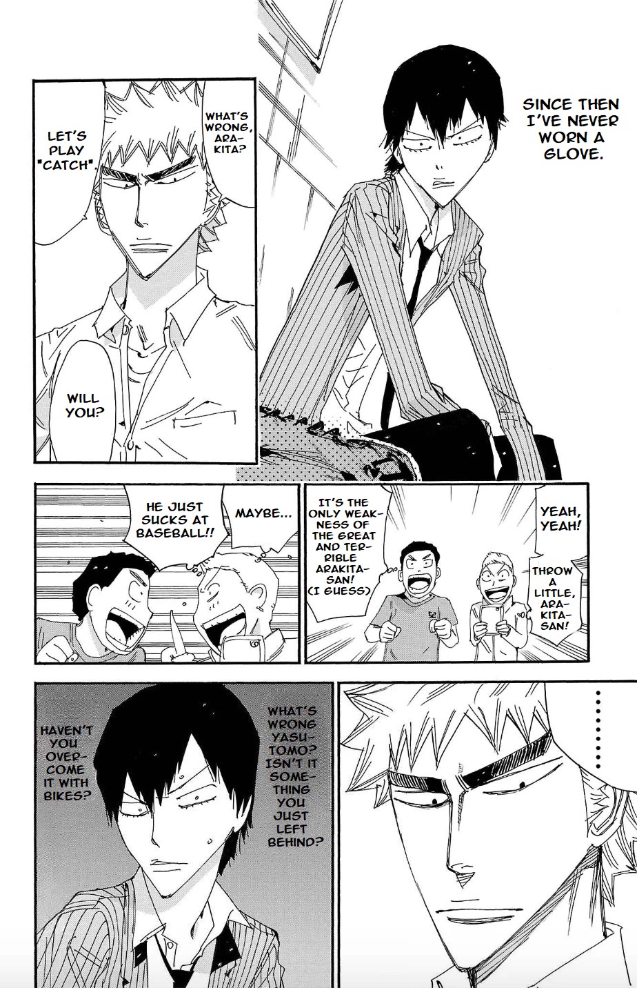 Yowamushi Pedal - Spare Bike Chapter 108 page 12 - Chapter 108: Arakita Yasutomo 7 "Gloves III"