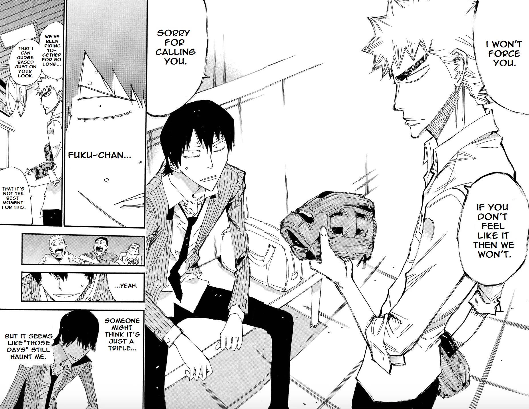 Yowamushi Pedal - Spare Bike Chapter 108 page 14 - Chapter 108: Arakita Yasutomo 7 "Gloves III"