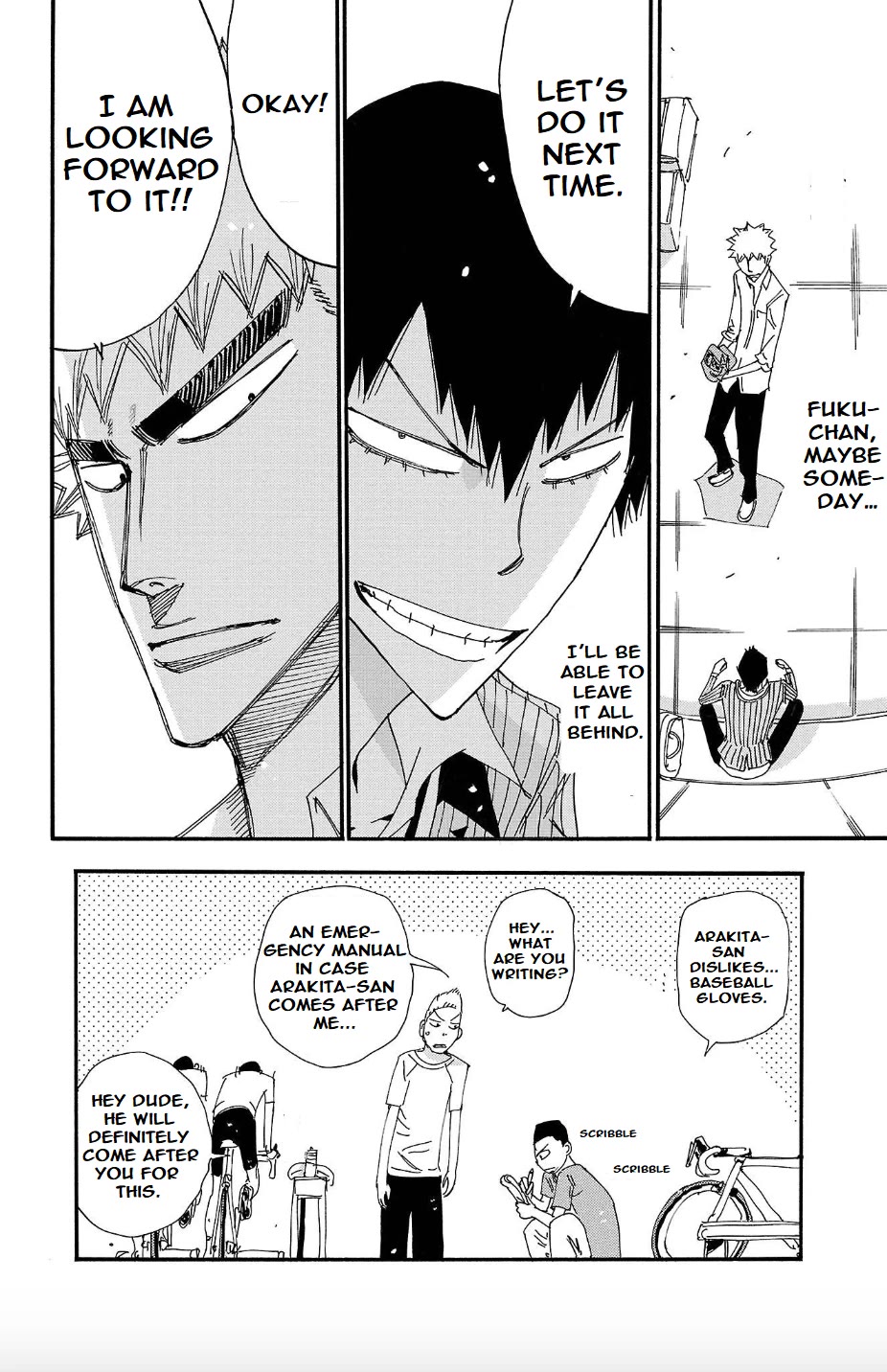 Yowamushi Pedal - Spare Bike Chapter 108 page 15 - Chapter 108: Arakita Yasutomo 7 "Gloves III"
