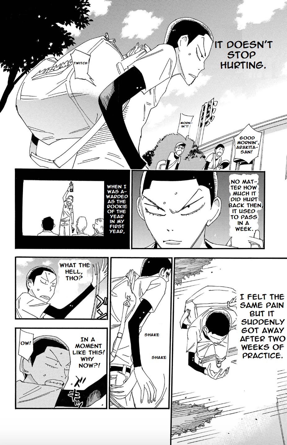 Yowamushi Pedal - Spare Bike Chapter 108 page 3 - Chapter 108: Arakita Yasutomo 7 "Gloves III"
