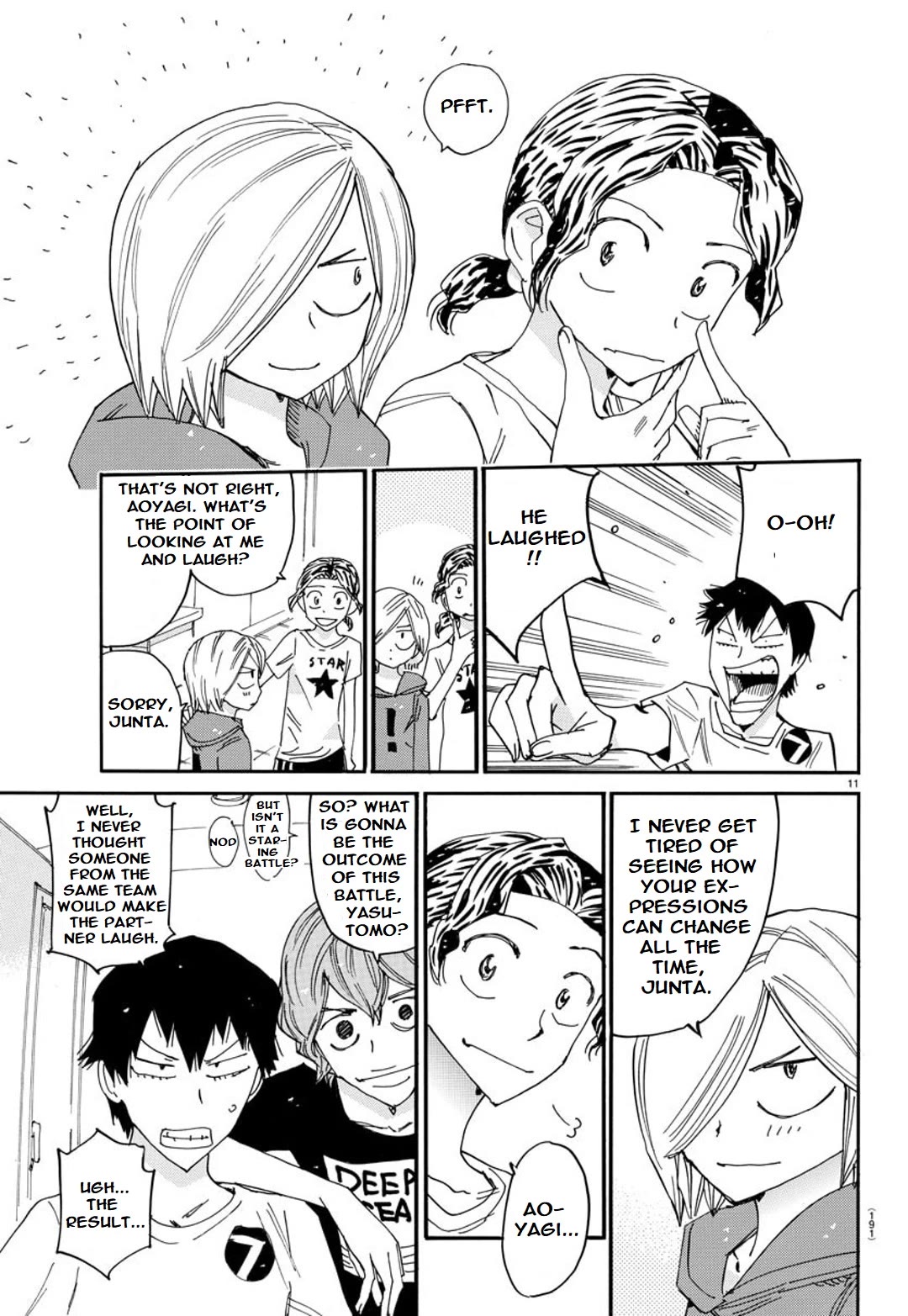 Yowamushi Pedal - Spare Bike Chapter 111 page 11 - Chapter 111: Yonan Special One-Shot