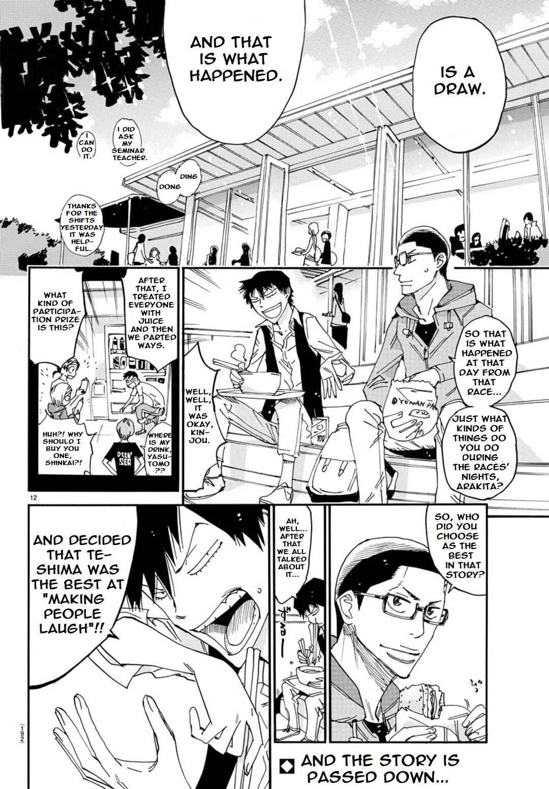 Yowamushi Pedal - Spare Bike Chapter 111 page 12 - Chapter 111: Yonan Special One-Shot
